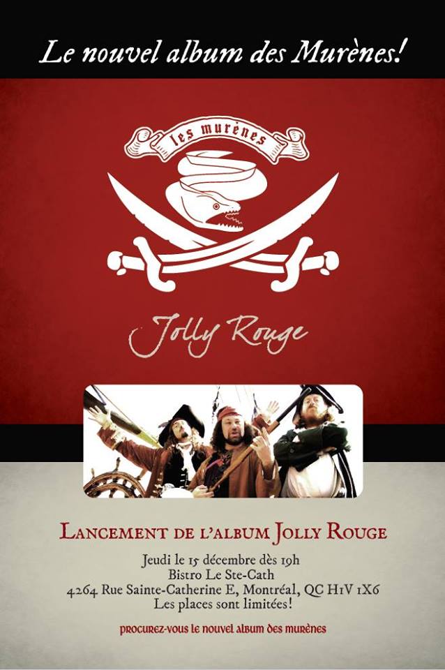 Lancement de l’album Jolly Rouge des Murènes !